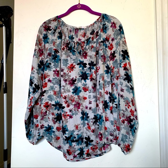 Jack Womens jewel toned blouse with front tie - Picture 2 of 5